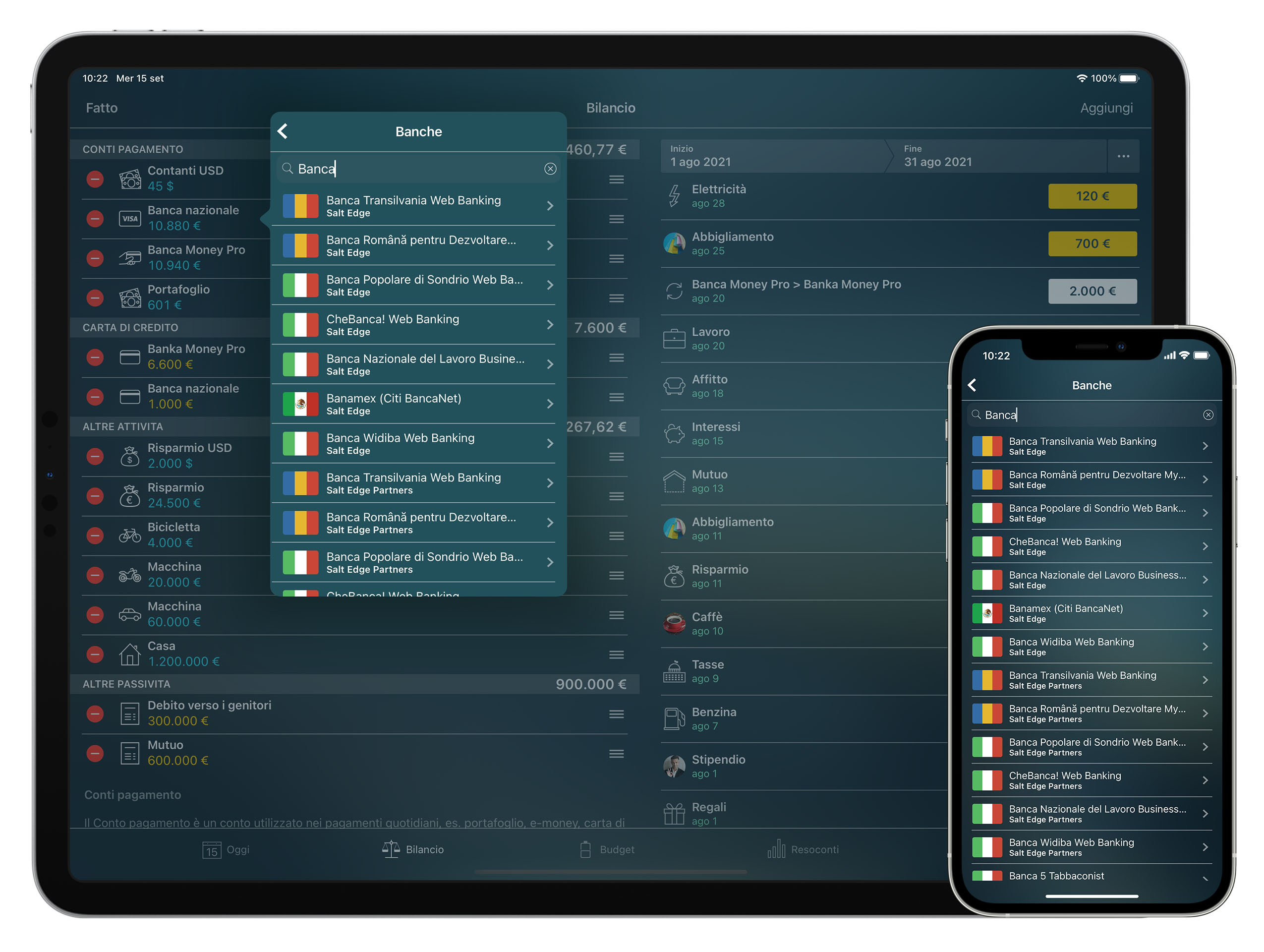 Money Tracker - SUBITO! Online banking*